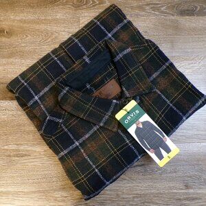 ORVIS NWT Men's Big Bear Heavy Weight Flannel Shirt Color Blue: Size Small